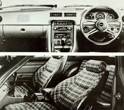 Mazda RX-7 Series 1 Interior