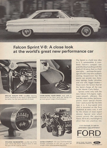 Ford Falcon V8 Sprint Hardtop Coupe
