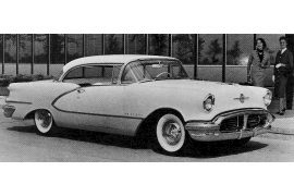 1956 Oldsmobile Series 98 DeLuxe Holiday Coupe