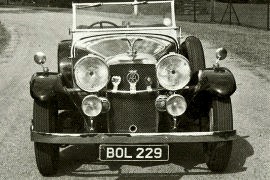 1933 Alvis Speed 20 with Cross and Ellis Tourer coachwork