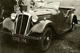 1935 Morris/Jensen Eight Sports Tourer