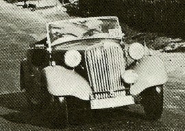 1939 Singer Nine Roadster