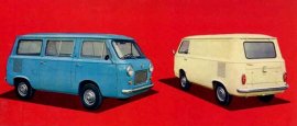 1966 Fiat T600 Van Brazi Market