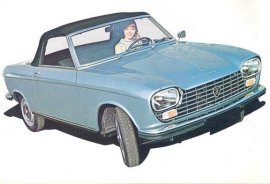 1969 Peugeot 204 Cabrio