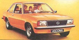 1978 Opel Ascona 2 Door