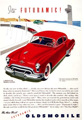 1949 Oldsmobile Futuramic 88 2 Door Club