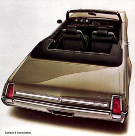 1969 Oldsmobile Cutlass S Convertible (6 and V8)