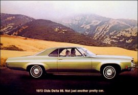1972 Oldsmobile Delta 88 2 Door