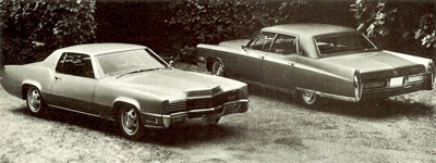 1967 Cadillac Eldorado and 1967 Cadillac Fleetwood