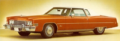 1973 Cadillac Eldorado, fitted with a 8.2 litre V8