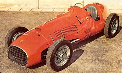 1951 Ferrari Experimental GP car