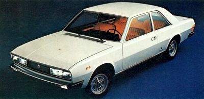 The Fiat 120 Coupe with bodywork by Pininfarina