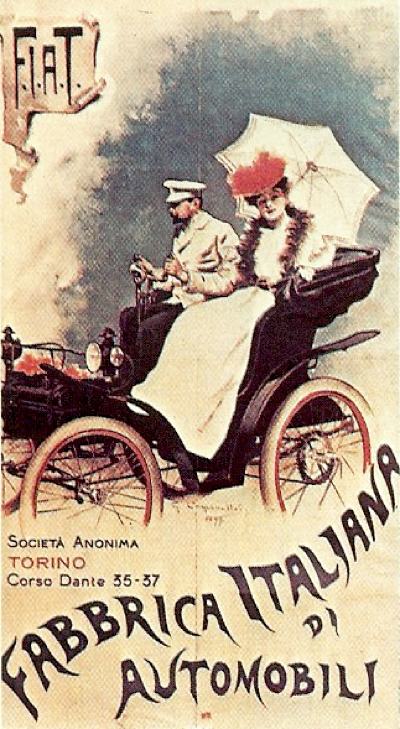 Fiat poster circa 1903