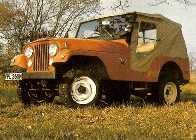 1974 CJ5 Short Wheelbase Jeep