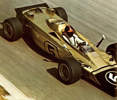The Lotus 56B was used in several Formula One races in 1971