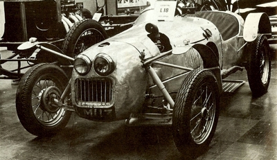 1951 Lotus 3, the first of Chapman's wind-cheating designs