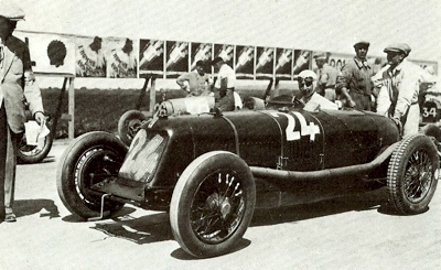 Dreyfus's Maserati 26M at the 1931 Turin GP