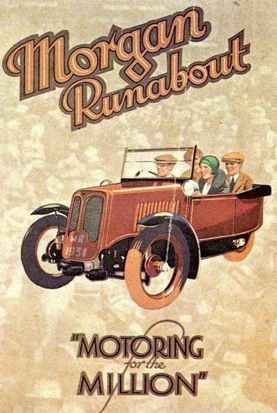 Morgan Runabout Publicity Poster
