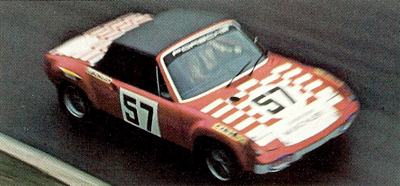 VW-Porsche 914 in action at Monza in 1973