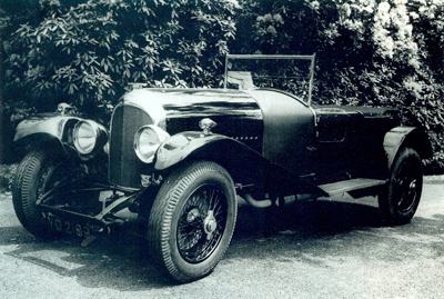 1925 Vanden Plas two-door sports on Bentley 3 liter chassis