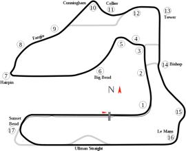 Sebring Circuit Map