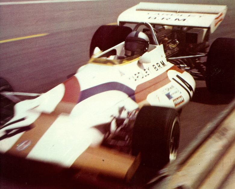 Pedro Rodriguez driving the 1971 F1 BRM