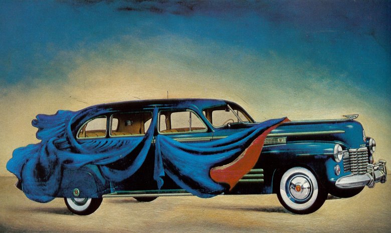 Salvador Dali - The Automobile Clothed