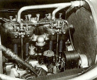 5401cc Itala engine used on the 20/30 and 25/35hp cars from 1908 onwards