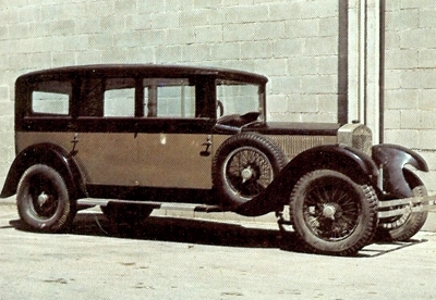 Itala Type 61 Saloon, with coachwork by Garavini