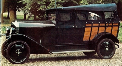 1922 Mathis, featuring a wooden body