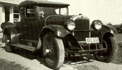 1926 Two-Seater Nash runabout
