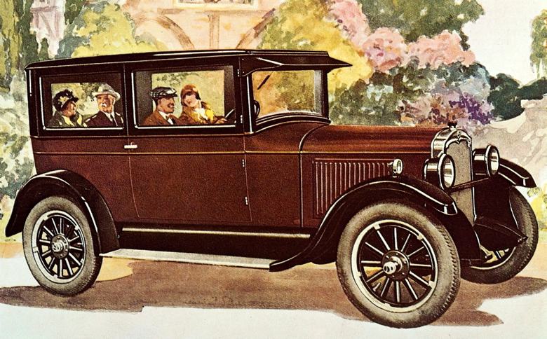 1927 Oldsmobile Six Coach Sedan