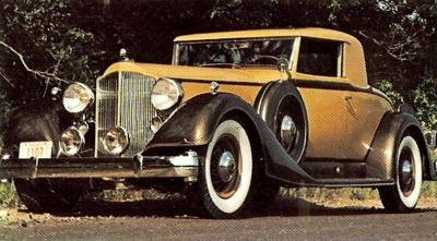 1934 Packard Coupe Sport