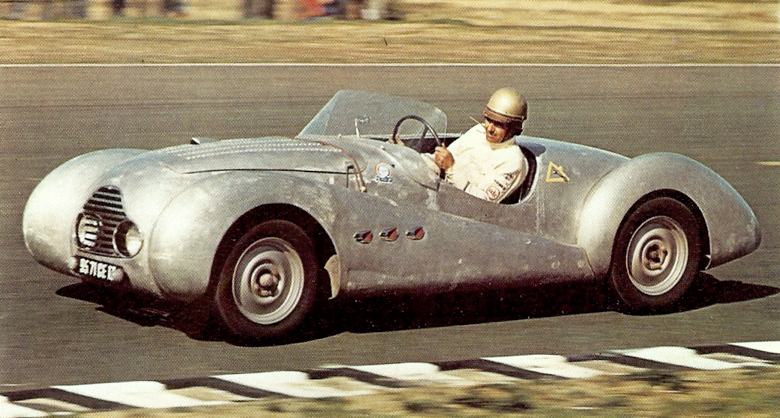 Fiat engined 1100cc Simca Racer, pictured in 1938