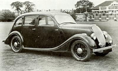 1932 Standard Prototype, which used the 12 hp chassis