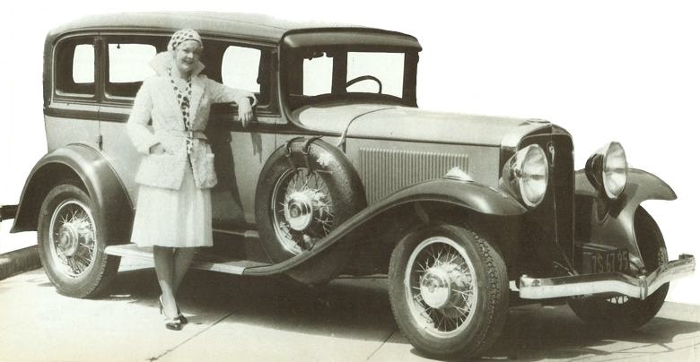 Studebaker publicity shot of their 1931 sedan