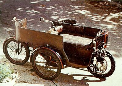 Sunbeam Mabley, the very first Sunbeam, powered by a 326cc single-cylinder engine