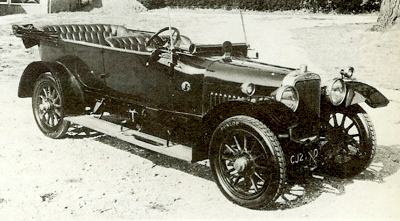 1915 Sunbeam 16 HP powered by a 3016cc engine