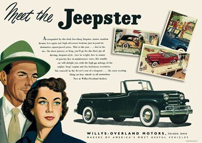 1948 Willys Jeepster.