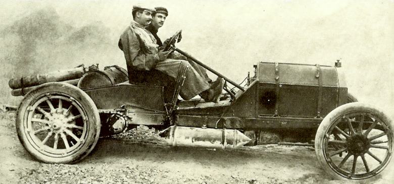 Brixia-Zust 14/18hp that took part in the 1907 Coppa Florio