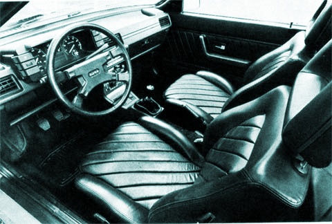 Audi Quattro Interior
