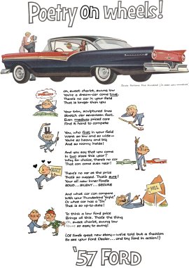 '57 Ford Fairlane - Poetry On Wheels
