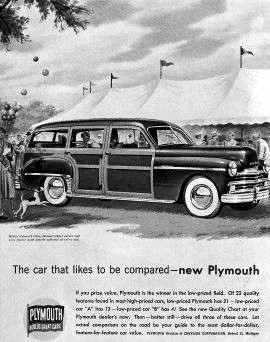 1949 Plymouth P-18 Special DeLuxe Eight Station Wagon