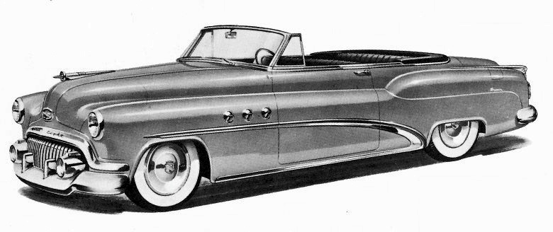 1952 Buick Series 50 Super Convertible Model 56C