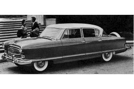 1954 Nash Ambassador Custom four-door Trunk Sedan