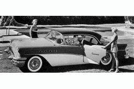 1955 Buick Series 60 Century Riviera Sedan, Model 63