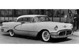1956 Oldsmobile Series 98 DeLuxe Holiday Coupe