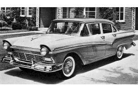 1957 Ford Custom 300 Fordor Model 738