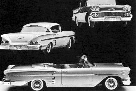 1958 Chev Sport Sedan, Impala Coupe & Convertible
