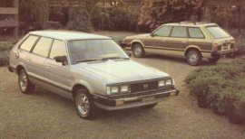 1982 Subaru Standard Wagons